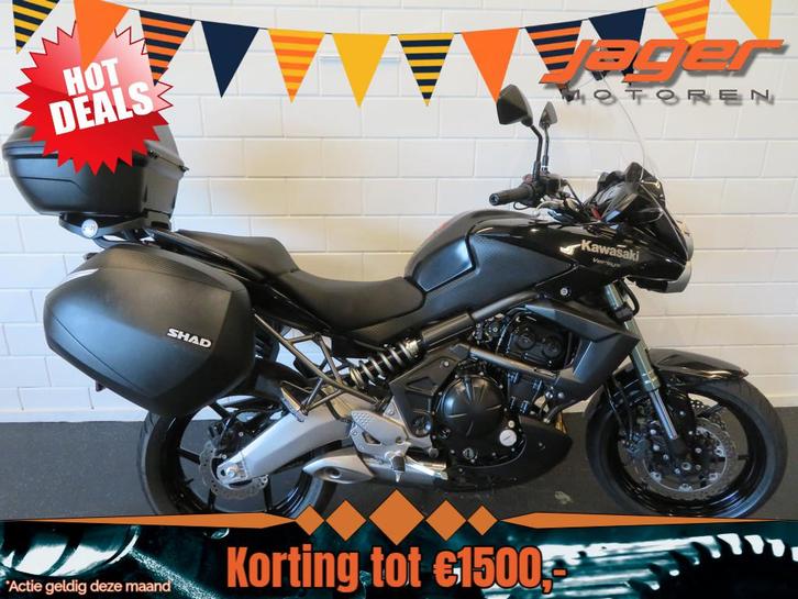 Kawasaki VERSYS 650 ABS NIEUWSTAAT! KOFFERS (bj 2013), Motoren, Motoren | Kawasaki, Bedrijf, Toermotor