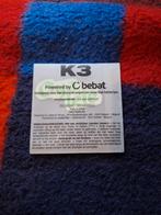 K3 reünie bebat patch strijkembleem Oya Lélé, Hobby en Vrije tijd, Ophalen of Verzenden, Nieuw