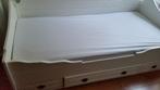 Massief houten grenen 1 persoons bed met veel opbergladen. p, Ophalen, Gebruikt, 90 cm, Eenpersoons