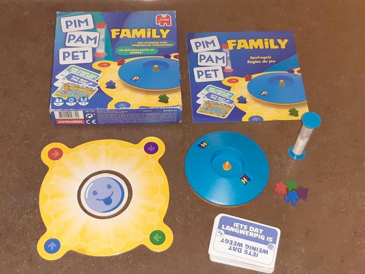 Pim pam pet family Jumbo, Hobby en Vrije tijd, Gezelschapsspellen | Overige, Zo goed als nieuw, Ophalen of Verzenden