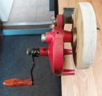 Retro slijpsteen, hand aangedreven, Ophalen of Verzenden, Overige typen