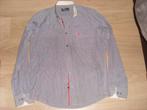 ralph lauren overhemd L slimfit geruit, Kleding | Heren, Overhemden, Verzenden, Zo goed als nieuw, Blauw