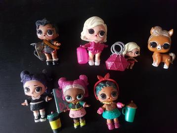 LOL glitter poppetjes, diertje en baby beschikbaar voor biedingen