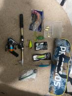 Vishengel met aas, Ophalen of Verzenden, Gebruikt, Overige typen