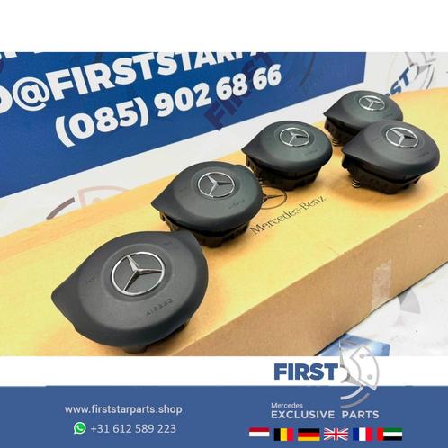AMG STUURAIRBAG Mercedes W176 W117 W156 W205 W213 W253 W166, Auto-onderdelen, Dashboard en Schakelaars, Mercedes-Benz, Gebruikt