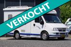 Dethleffs Globebus T2 Frans Bed Fiat 2.8 JTD Al-Ko {Garage}!, Bedrijf, Tot en met 3, Dethleffs, 5 tot 6 meter