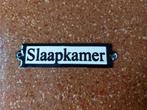 Emaille deurbordje slaapkamer uitstraling jaren 20/30 mooi, Ophalen of Verzenden, Gebruikt