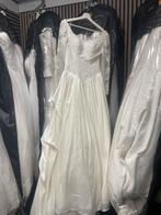 Witte Trouwjurk Lange Mouwen, Kleding | Dames, Trouwkleding en Trouwaccessoires, Ophalen of Verzenden, Zo goed als nieuw, Wit
