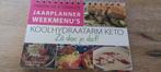 Koolhydraatarme Keto Jaarplanner weekmenu's, Ophalen of Verzenden, Zo goed als nieuw