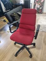 Zware bureaustoel hoge kwaliteit/ kantoorstoel, Gebruikt, Ophalen of Verzenden, Rood