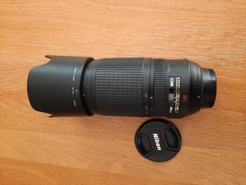 Nikkor (Nikon) AF-S 70/300 mm  fr. 4.5/5.6 VR ED lens. beschikbaar voor biedingen