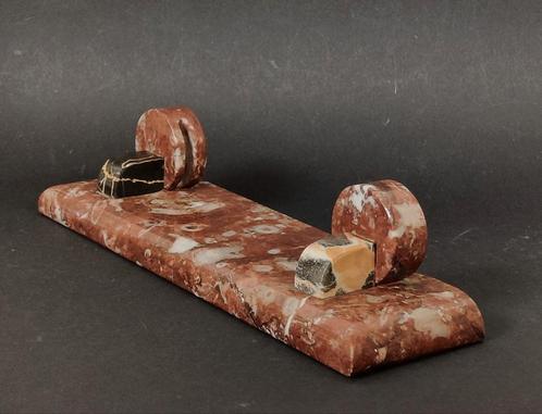 Art Deco marmeren foto houder. Marmo Rosso uit Verona, Antiek en Kunst, Antiek | Woonaccessoires, Ophalen of Verzenden
