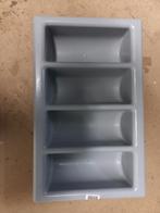 Bestekbakken - Grijs/Zwart - 50x30x10cm - 10 stuks, Ophalen, Onbekend, Onbekend, Onbekend