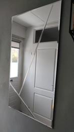 Spiegel in facet geslepen, Ophalen, Gebruikt, Minder dan 100 cm, Rechthoekig