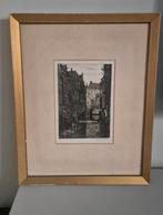 Ets van W.O.J. Nieuwenkamp - Stadsgezicht, Ophalen of Verzenden