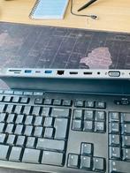 USB-C Multiport Adapter 10-in-1, Ophalen of Verzenden, Zo goed als nieuw, Docking station, Laptop