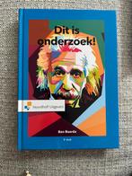 Ben Baarda - Dit is onderzoek!, Ophalen of Verzenden, Zo goed als nieuw, Ben Baarda
