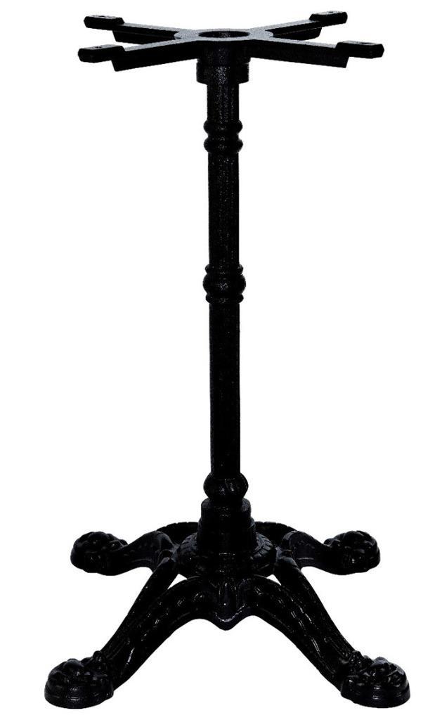 Gietijzer tafelonderstel 1 poot model Bistro 4 tafels, Huis en Inrichting, Tafelonderdelen, Nieuw, Tafelpoot, Minder dan 50 cm