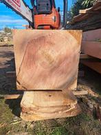 eiken balk, Doe-het-zelf en Verbouw, Hout en Planken, Ophalen, Eiken, Nieuw, 50 mm of meer