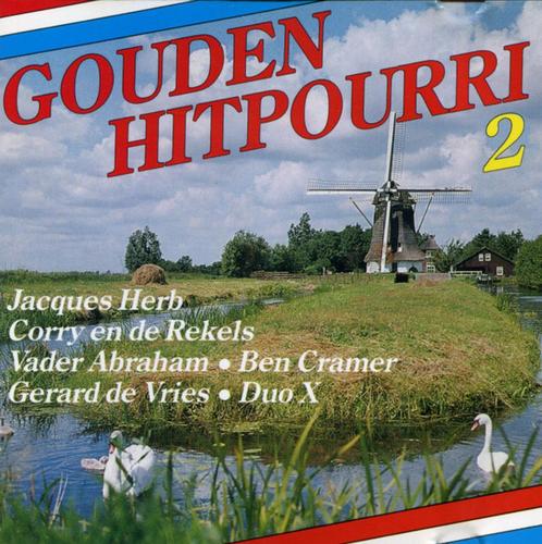 Various – Gouden Hitpourri 2 CD, Cd's en Dvd's, Cd's | Nederlandstalig, Zo goed als nieuw, Pop, Verzenden