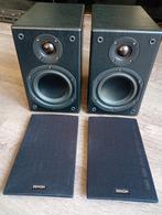 Denon SC-M 37  2-weg basreflex speakers, Ophalen, 60 tot 120 watt, Front, Rear of Stereo speakers, Overige merken