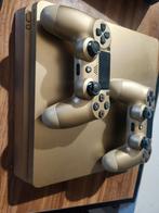 Limited Edition-Gouden PlayStation 4 Slim 500GB+15 Games, Spelcomputers en Games, Spelcomputers | Sony PlayStation 4, Met 2 controllers