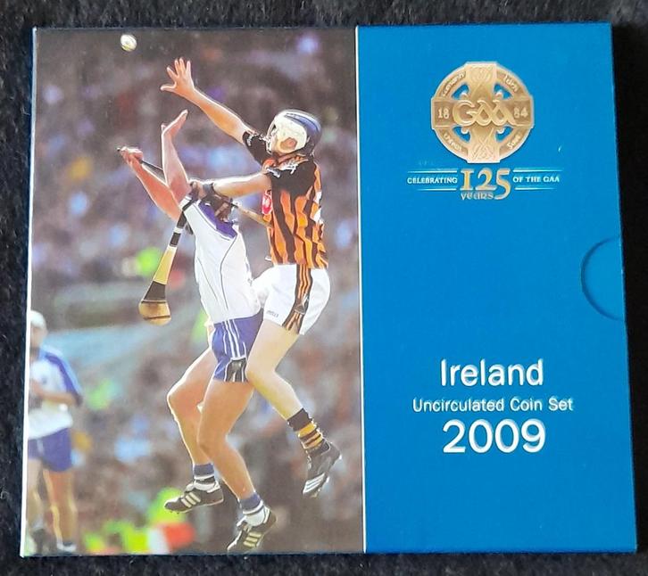 Ierland 2009 BU muntenset 1 cent t/m 2 euro, Postzegels en Munten, Munten | Europa | Euromunten, Setje, Overige waardes, Ierland