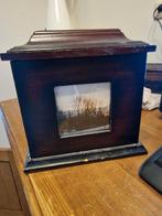 Antieke Foto Box met Mappen -, Ophalen of Verzenden