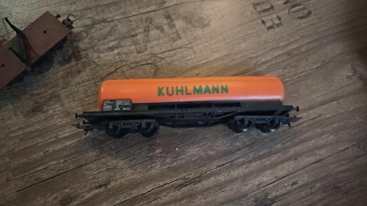 Lima SNCF Kuhlman tank wagon, Hobby en Vrije tijd, Modeltreinen | H0, Gebruikt, Wagon, Gelijkstroom, Lima, Ophalen of Verzenden