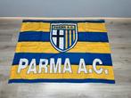 Parma A.C. voetbal vlag – Blauw Geel supportersvlag, Diversen, ., Ophalen of Verzenden, Zo goed als nieuw, .