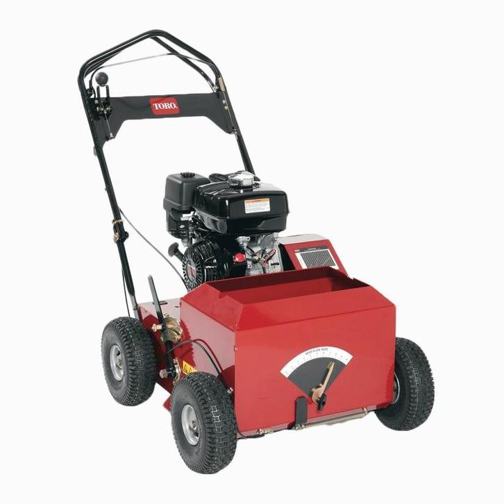 TE HUUR: Doorzaaimachine, Tuin en Terras, Verticuteermachines, Zo goed als nieuw, Benzine, Ophalen