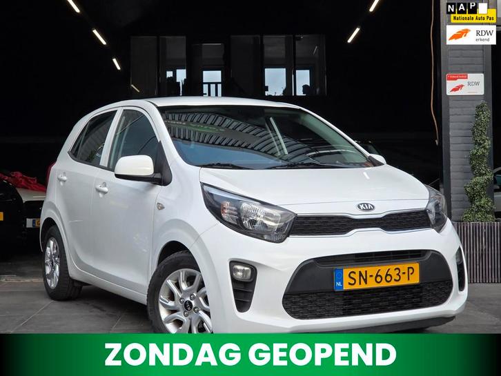 Kia Picanto 1.0 CVVT ComfortPlusLine Navigator|Carplay|NAP, Auto's, Kia, Bedrijf, Te koop, Picanto, ABS, Achteruitrijcamera, Airbags