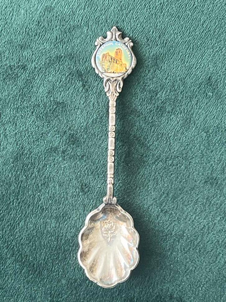 Vintage Stuart Liverpool Kathedraal Lepel, Antiek en Kunst, Antiek | Bestek, Ophalen of Verzenden