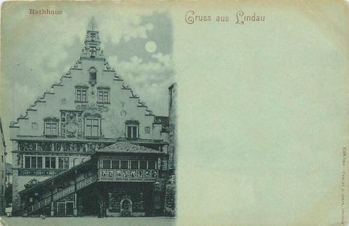 (379-050-003) Lindau Rathaus, Verzamelen, Ansichtkaarten | Buitenland, Duitsland, Verzenden