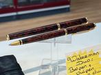 Waterman Duo: Balpen & Vulpen incl. Etui, Ophalen of Verzenden, Gebruikt, Vulpen, Waterman