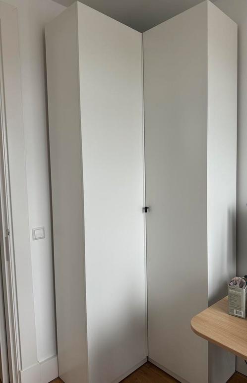 Ikea Pax Hoek Set Wit, Huis en Inrichting, Kasten | Kledingkasten, Zo goed als nieuw, 200 cm of meer, 25 tot 50 cm, Met deur(en)
