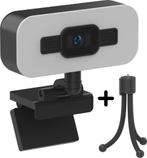 Rolio Webcam voor PC - 4K - Ultra HD - 8MP incl. privacylens, MacOS, Ophalen of Verzenden, Zo goed als nieuw, Microfoon