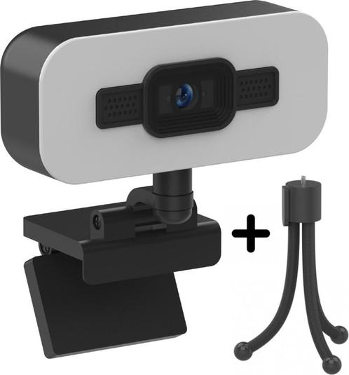 Rolio Webcam voor PC - 4K - Ultra HD - 8MP incl. privacylens, Computers en Software, Webcams, Zo goed als nieuw, Bedraad, ChromeOS