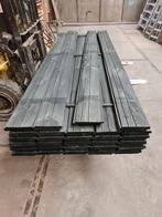 Partij 58 st zwarte zweeds rabat planken 4 m bezorgen mogeli, Ophalen, Nieuw, 250 cm of meer, Planken