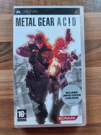 Metal gear Acid, Spelcomputers en Games, Games | Sony PlayStation Portable, Avontuur en Actie, Vanaf 18 jaar, 1 speler, Ophalen of Verzenden