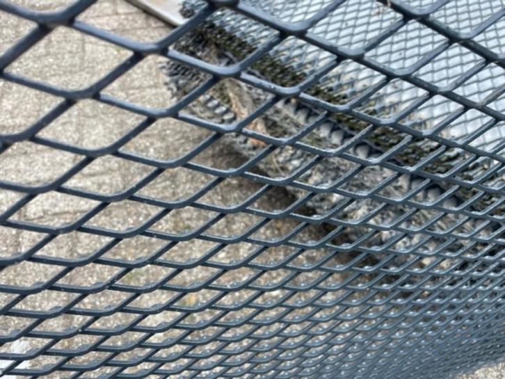 Nieuwe Strekmetaal metalen plaat met ruitjes, Doe-het-zelf en Verbouw, Metalen, Nieuw, Ophalen