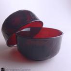 Arcoroc Sierra robijnrode schaaltjes, Ophalen of Verzenden, Huis en Inrichting