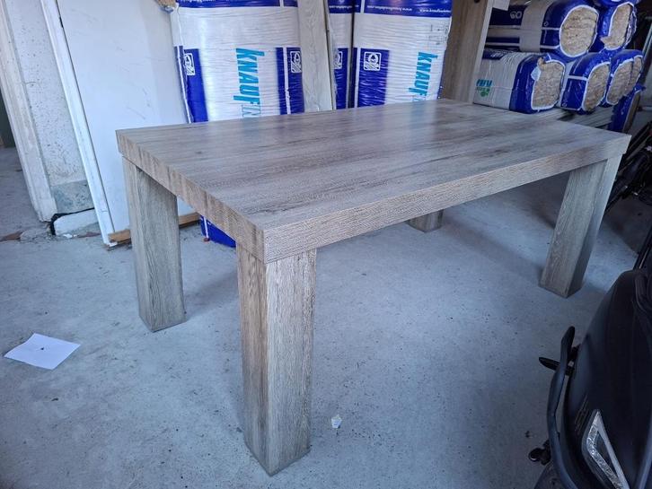 Eettafel, Huis en Inrichting, Tafels | Eettafels, Zo goed als nieuw, 100 tot 150 cm, 150 tot 200 cm, Vijf personen of meer, Rechthoekig