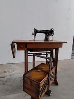 Singer Naaimachine Antiek met Naaikastje, Antiek en Kunst, Ophalen