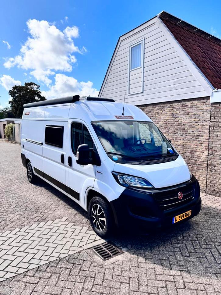 Fiat ducato challenger v114, Caravans en Kamperen, Campers, Particulier, tot en met 2, Buscamper of Camperbus, Fiat, Bestuurdersdeur