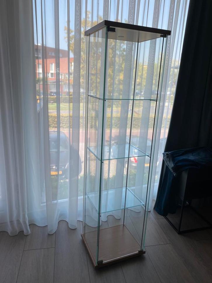 Ikea Vitrinekast, Huis en Inrichting, Kasten | Vitrinekasten, Gebruikt, 150 tot 200 cm, Minder dan 50 cm, 25 tot 50 cm, Met deur(en)