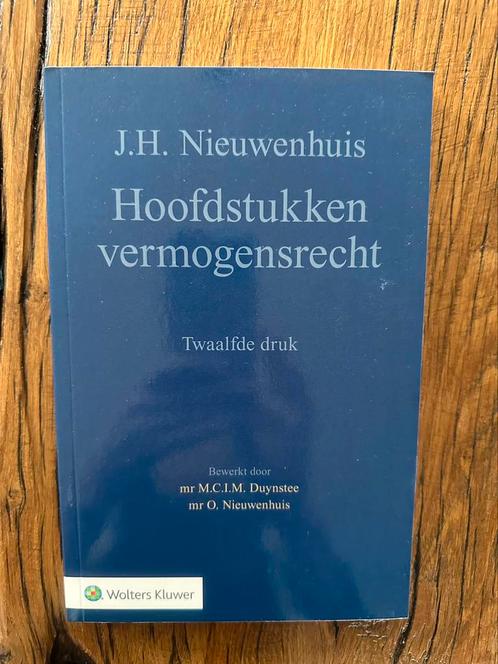 Hoofdstukken vermogensrecht Nieuw!!!!, Boeken, Studieboeken en Cursussen, Nieuw, WO, Ophalen of Verzenden