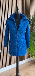 Shoeby Jill Winterjas Blauw Maat 140, Gebruikt, Meisje, Ophalen of Verzenden, Shoeby