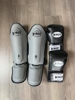 Windy kickboks set  handschoenen scheenbeschermers, Maat XS of kleiner, Ophalen of Verzenden, Zo goed als nieuw, Overige