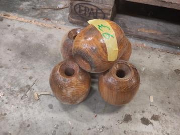 Veel Grote Houten kralen 10x8 beschikbaar voor biedingen